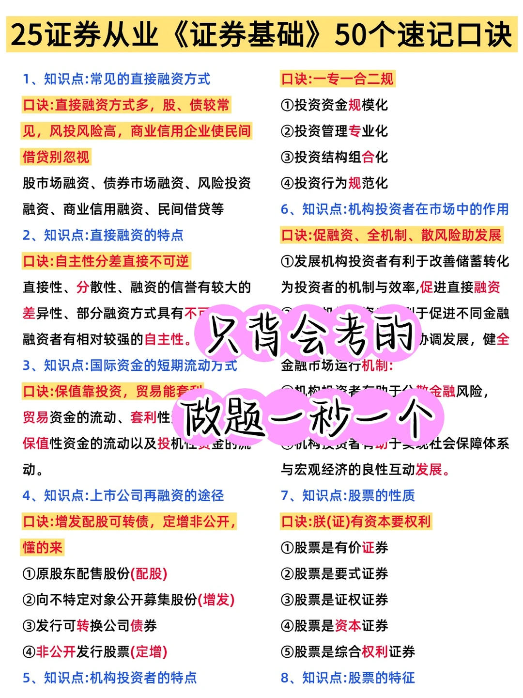 26年证券从业，真的好考，但不建议考