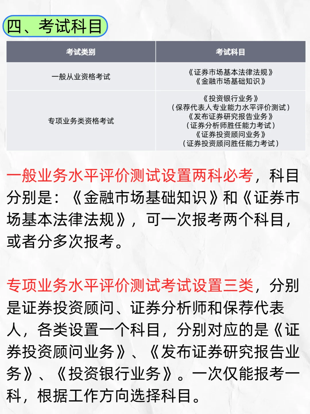 每天研究一种证-证券从业资格证