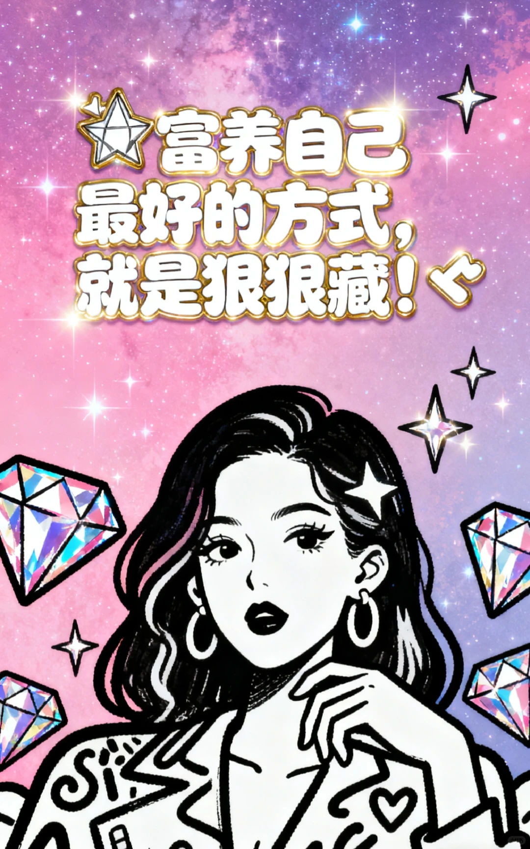 💎富养自己最好的方式,就是狠狠藏!✨