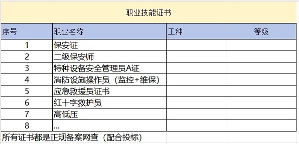 职业技能证书✨