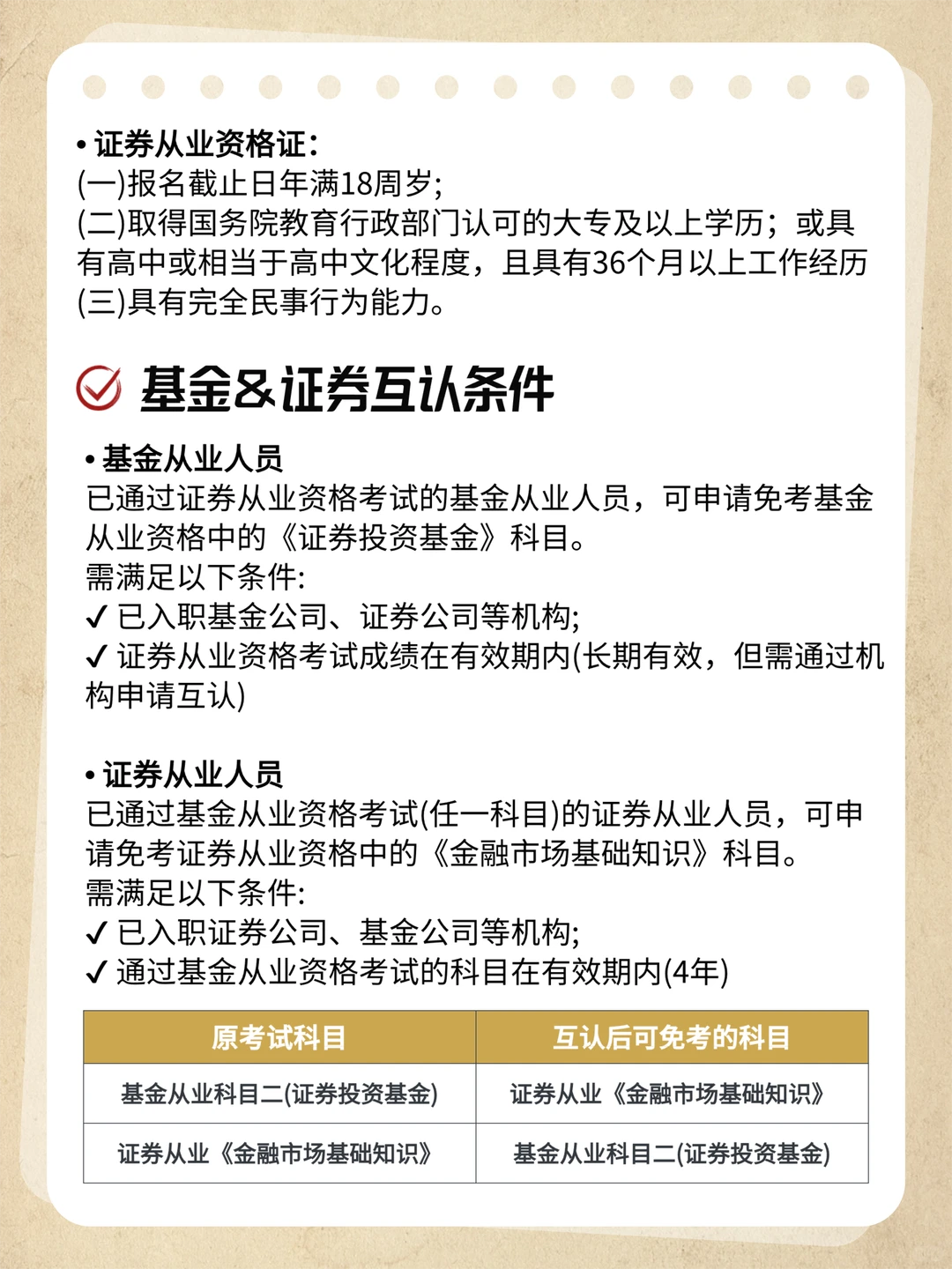 🔥26年基金&证券从业资格证，真的很香❗