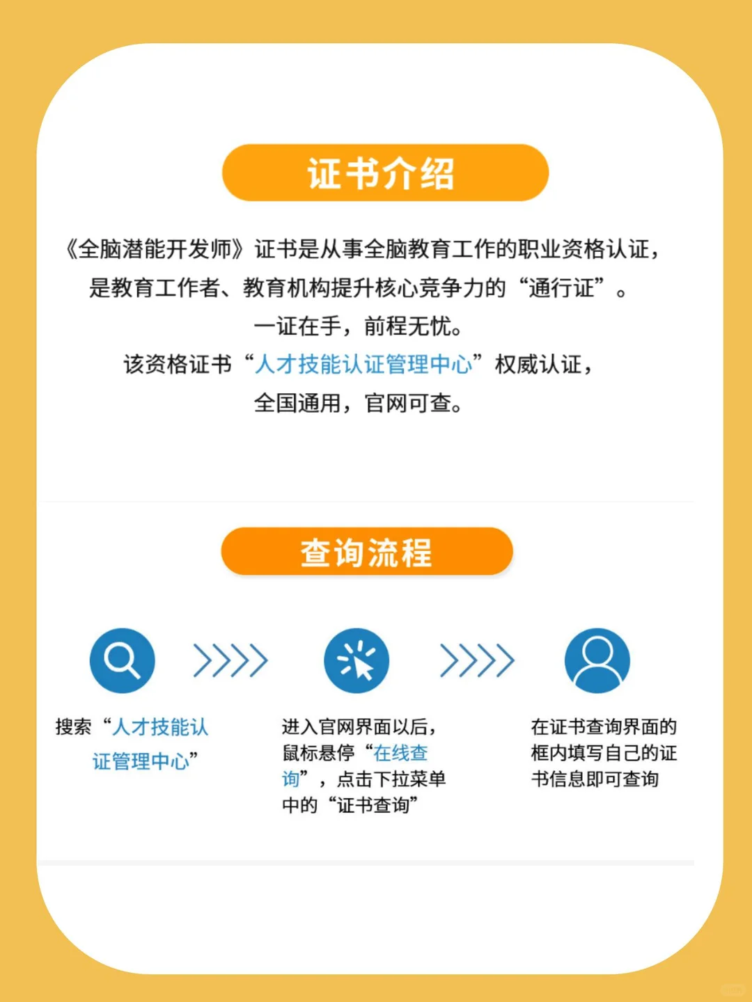 早幼教讲师必备--全脑潜能开发师 师资证书