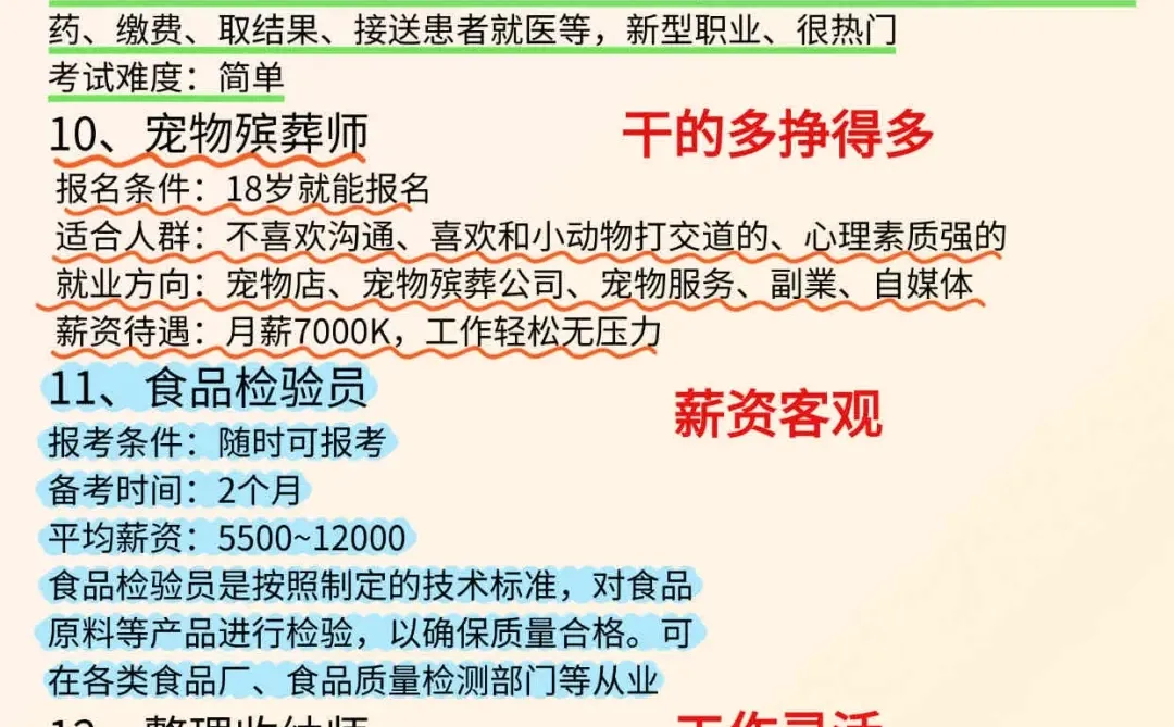 女生闲着就去考这12种证书🔥🔥🔥