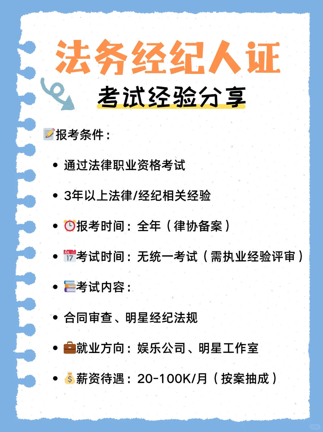 💪法务经纪人证，你考对了吗？