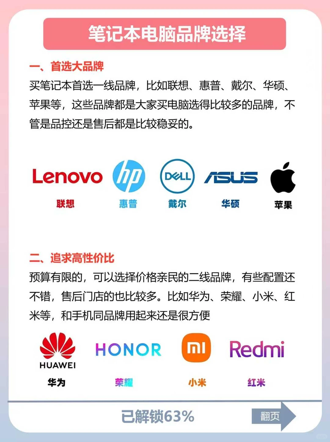 一篇讲清楚怎么买笔记本电脑！保姆级指南