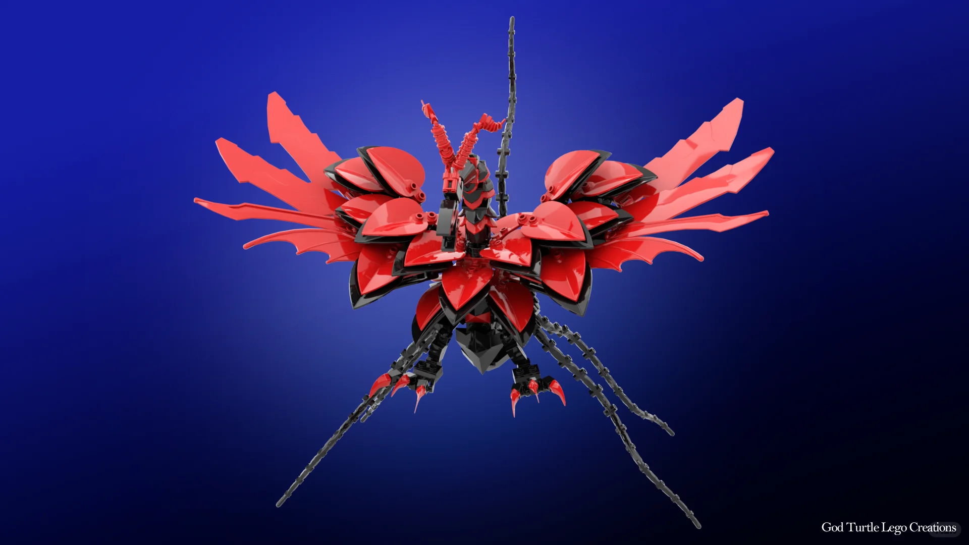 積木MOC - 遊戲王 黑薔薇龍