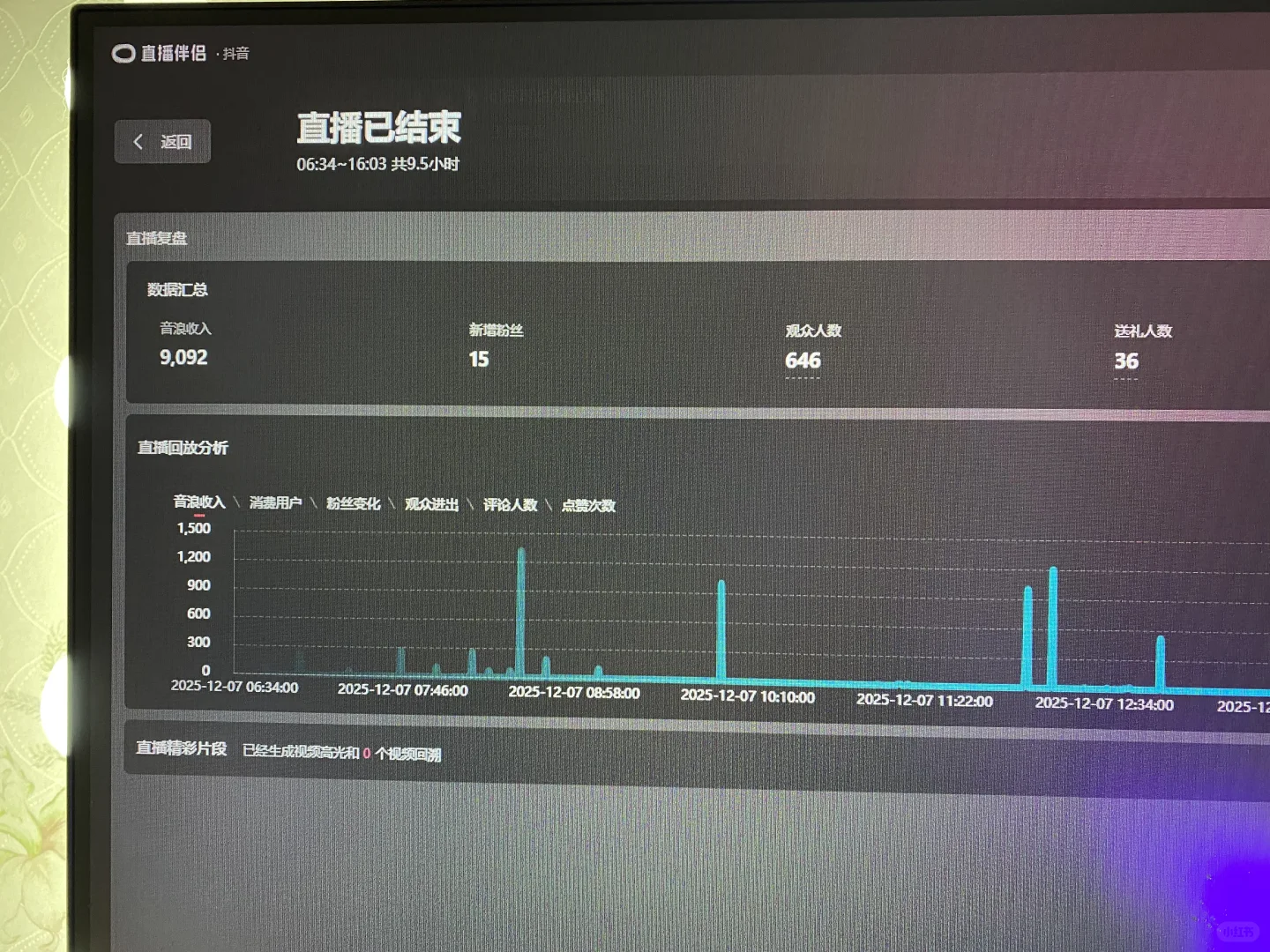 王者直播 今日份碎碎念
