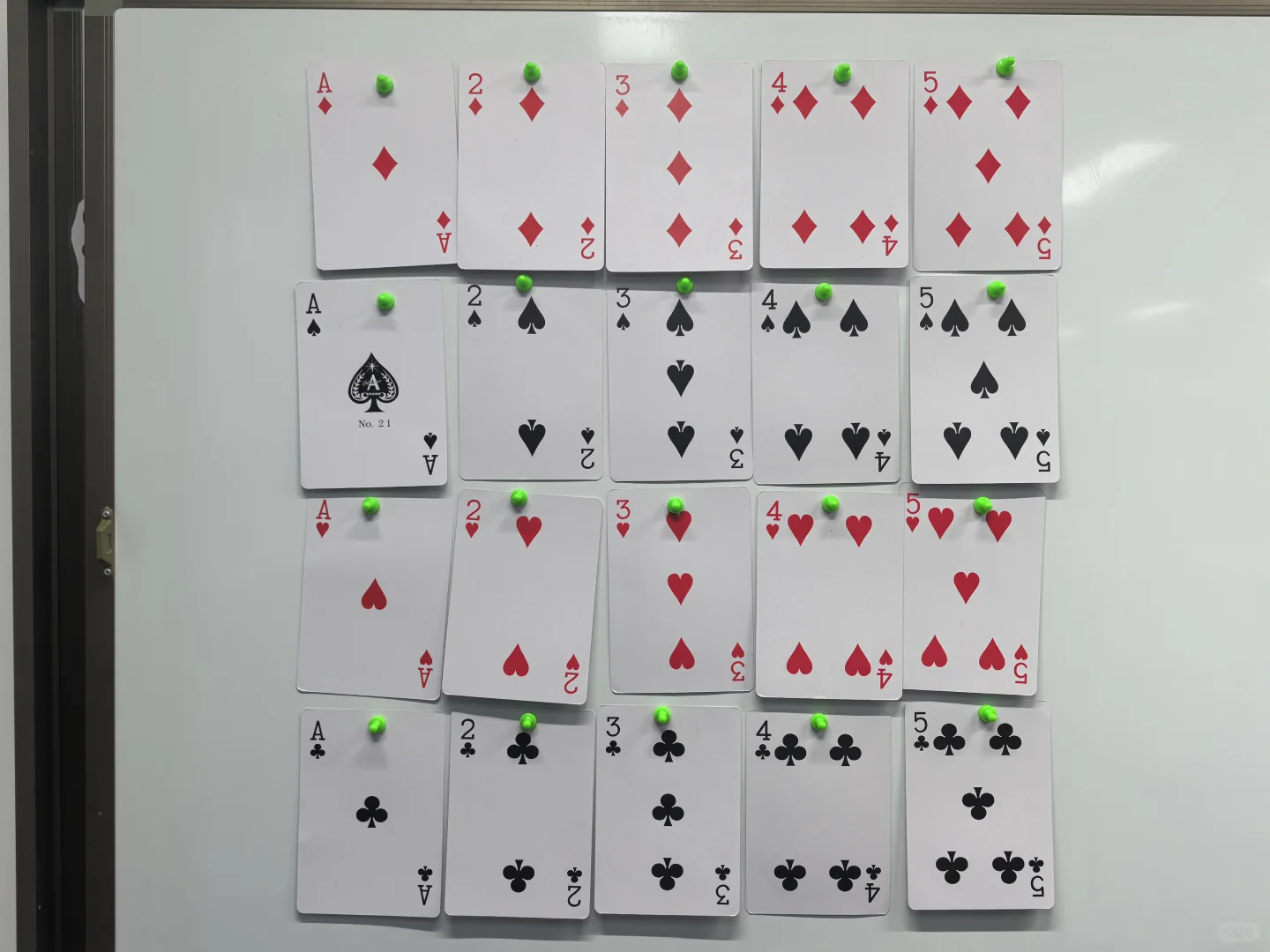 一年级扑克牌游戏2-----一起做游戏