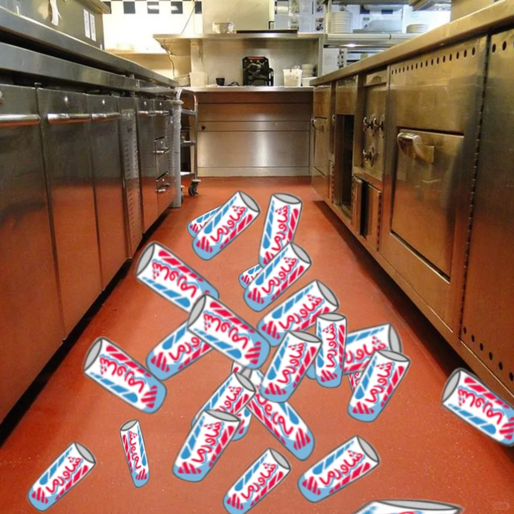 玩了五关沙威玛后的地面：