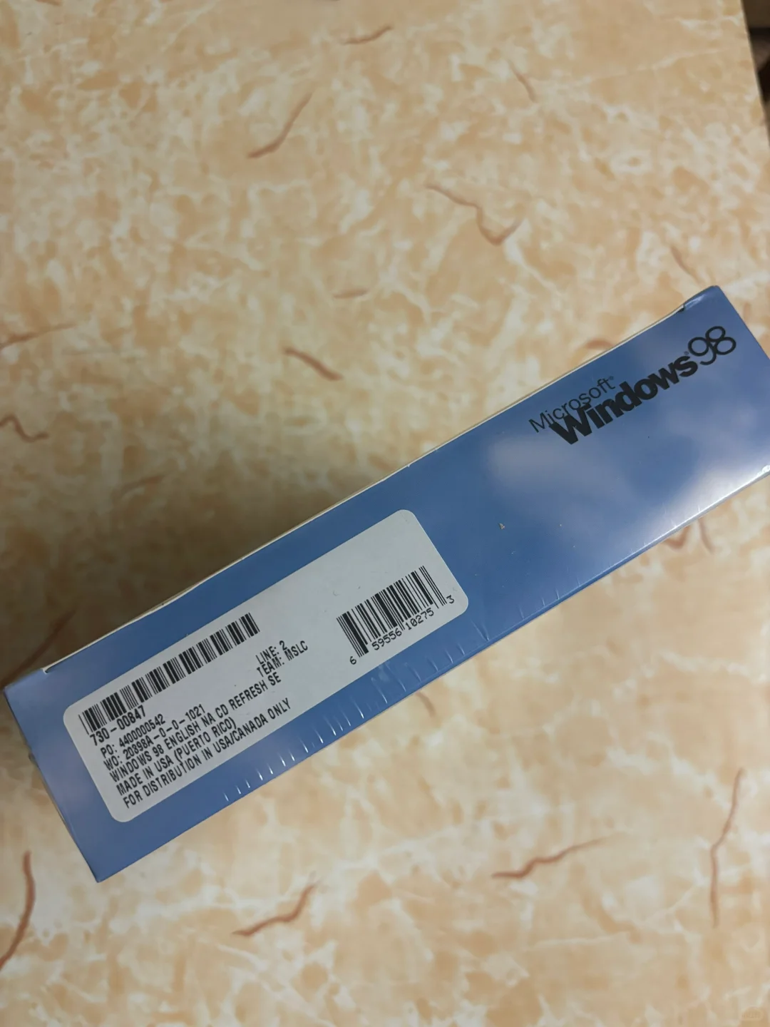 Windows 98 第二版首发大盒 附带Playpack