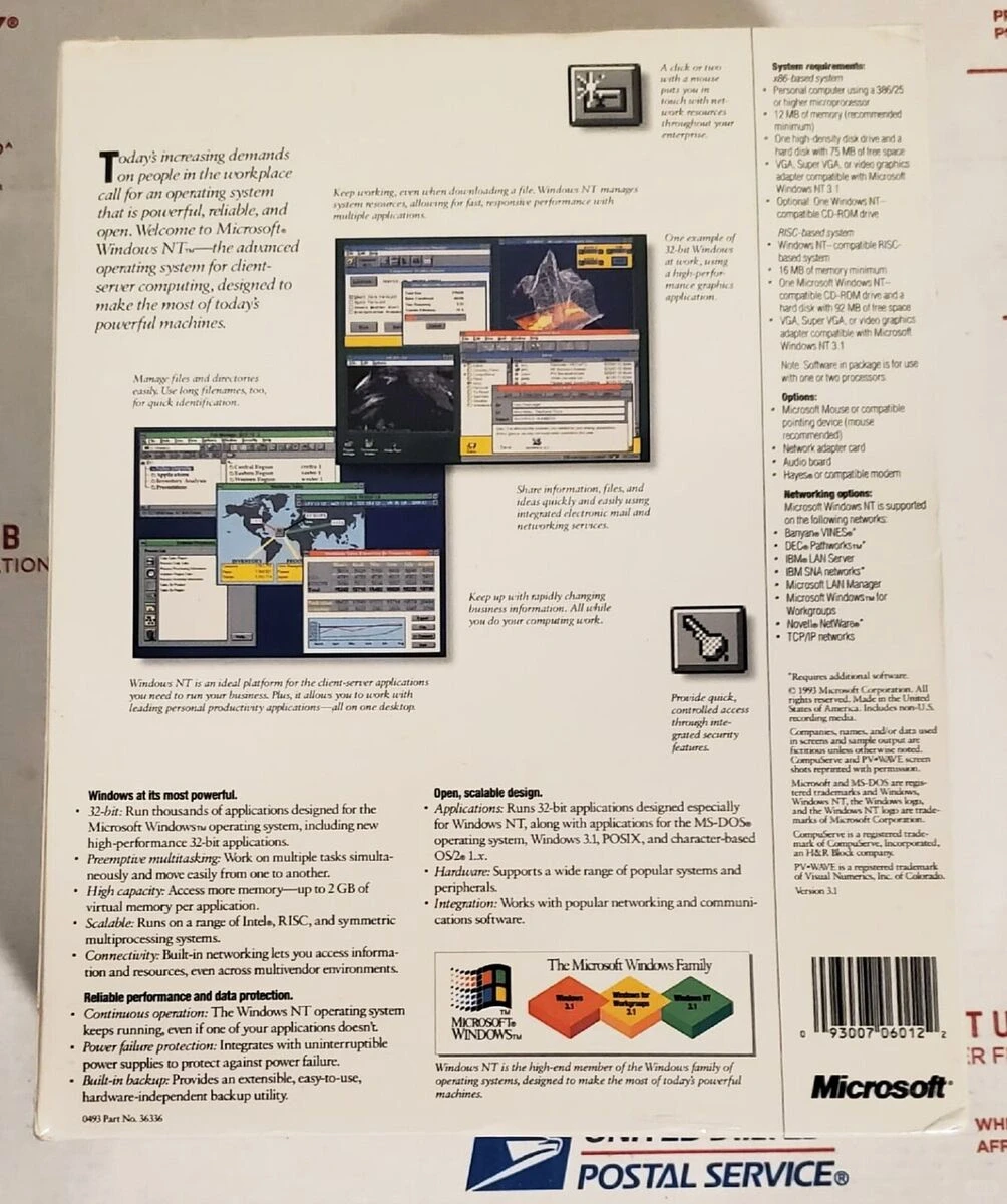 Windows NT 3.1