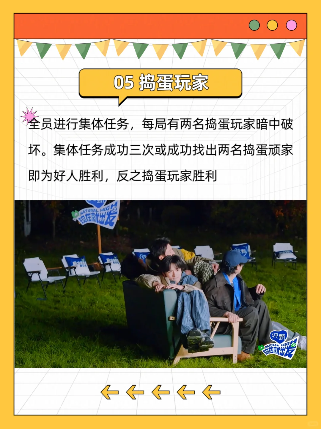 《现在就出发》综艺同款聚会小游戏🥳