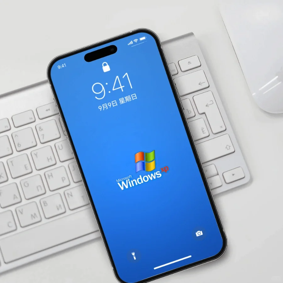 👨‍💻 壁纸-程序员，XP经典Logo 😃