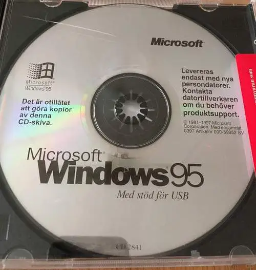 历史上的今天——Windows 95正式发行
