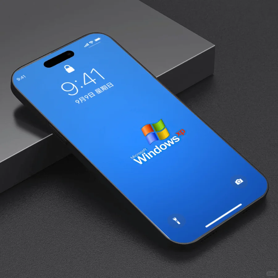 👨‍💻 壁纸-程序员，XP经典Logo 😃