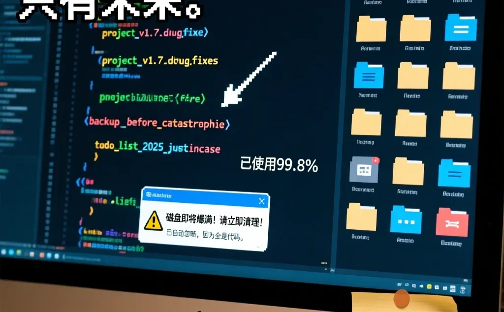 磁盘爆满，请立即清理C盘
