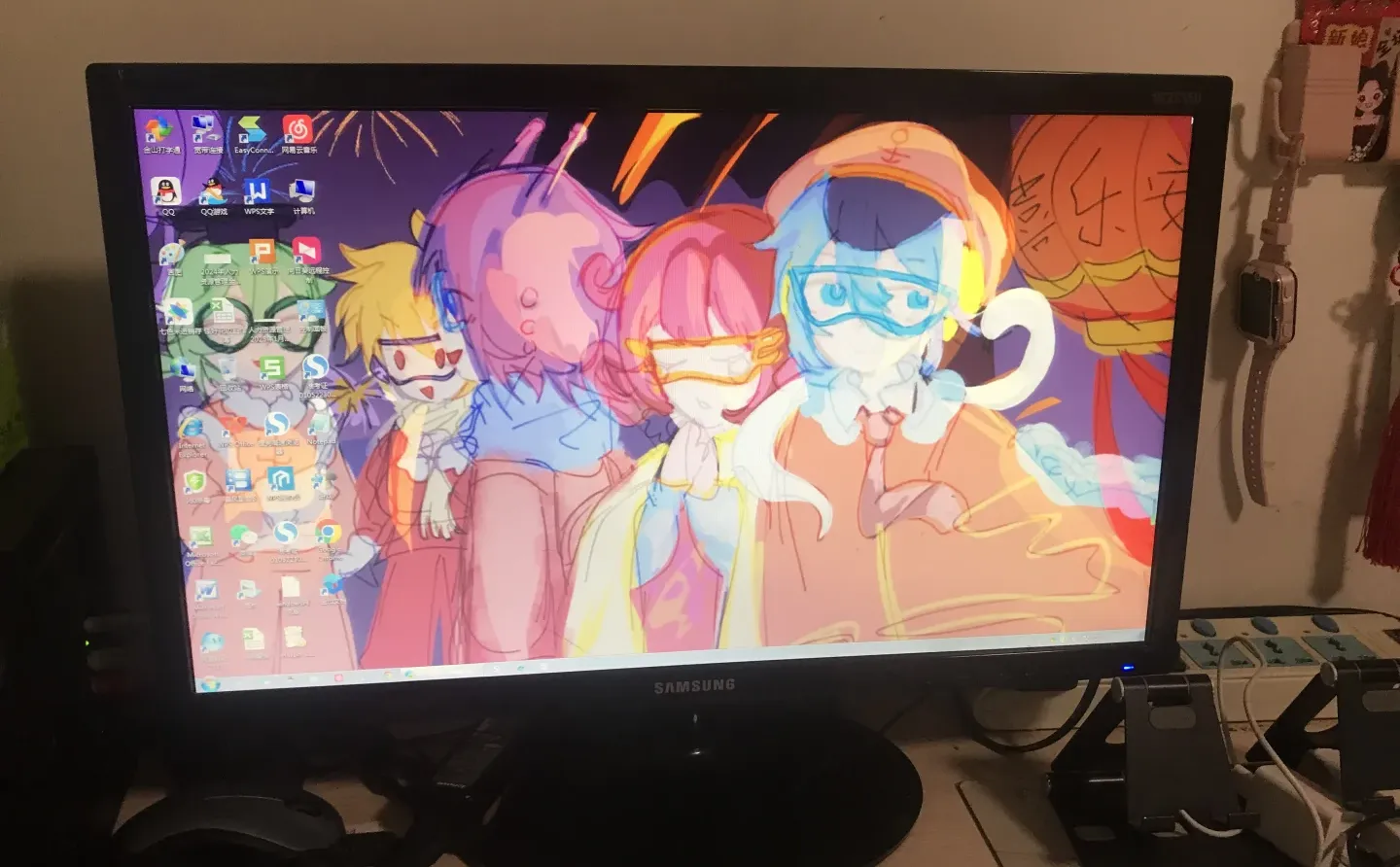 终于换了新壁纸