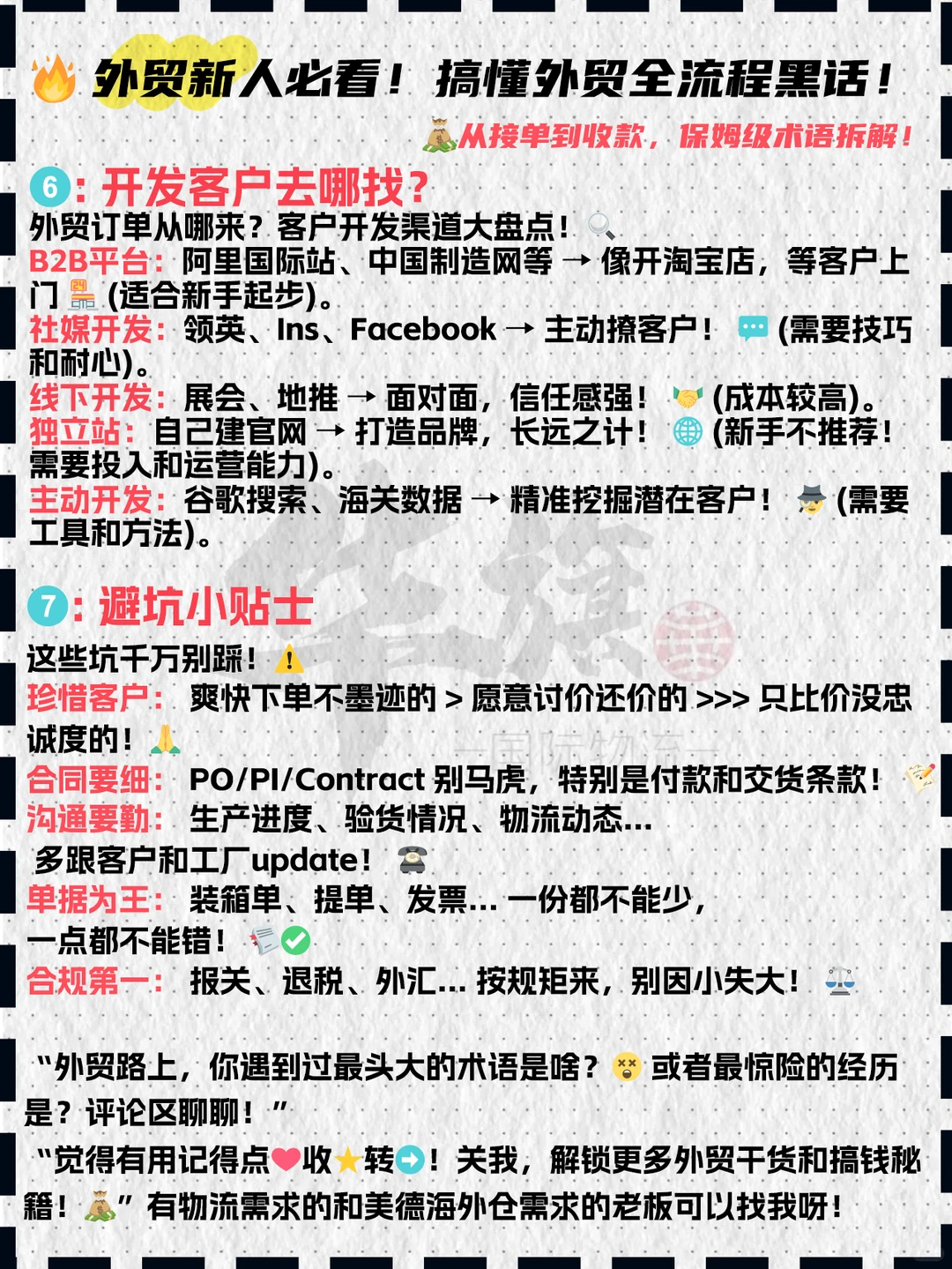 外贸人必备App清单/外贸术语干货