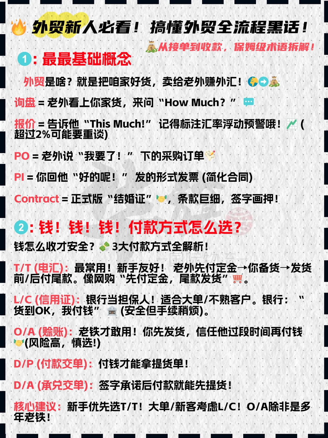 外贸人必备App清单/外贸术语干货