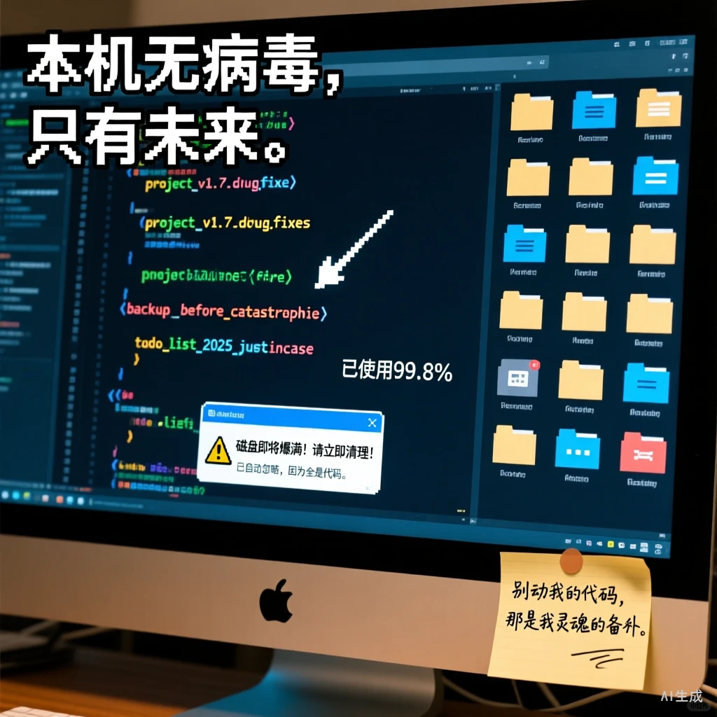 磁盘爆满，请立即清理C盘