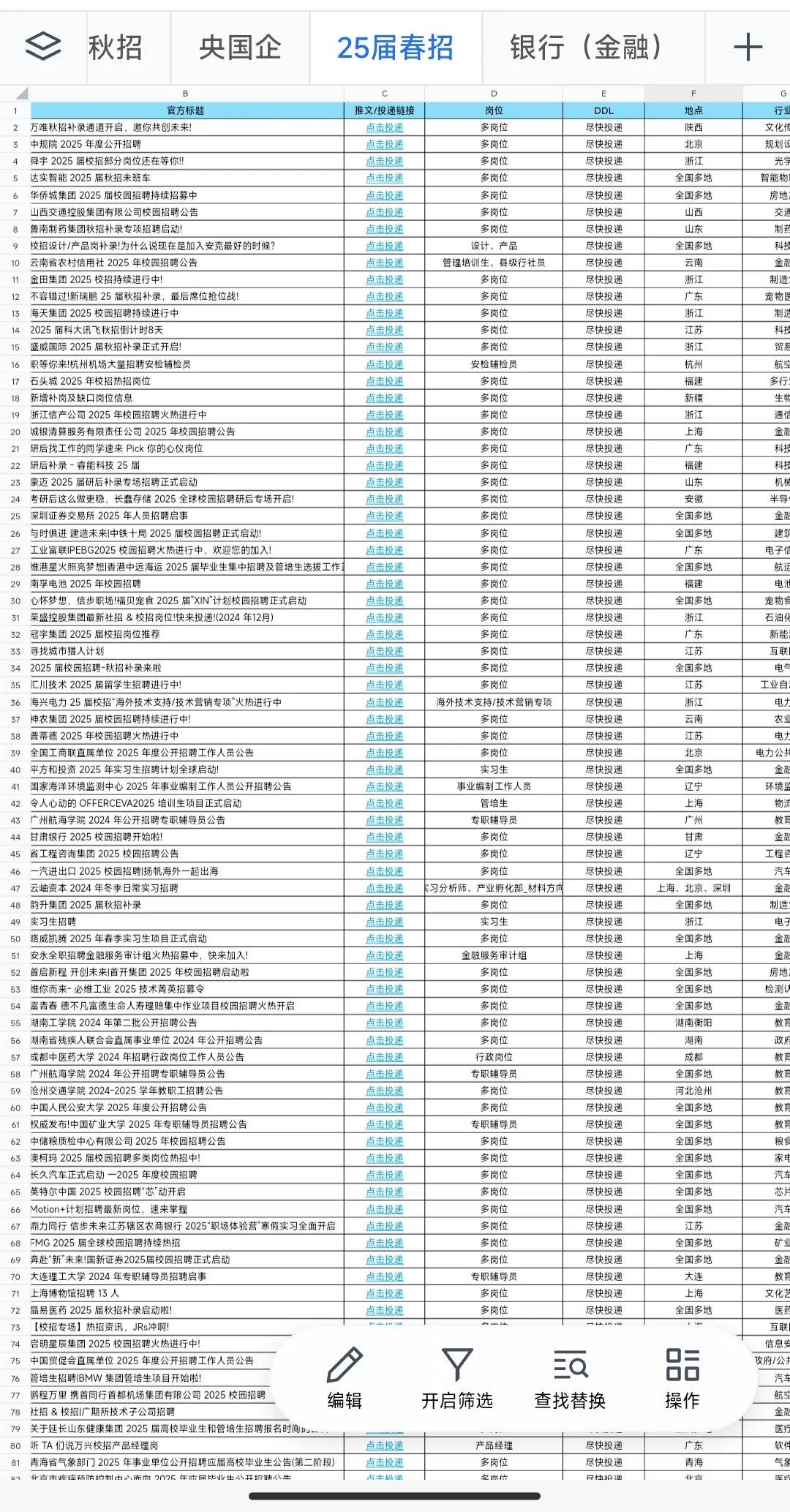 央国企这是商量好的？今天集中发布春招岗位
