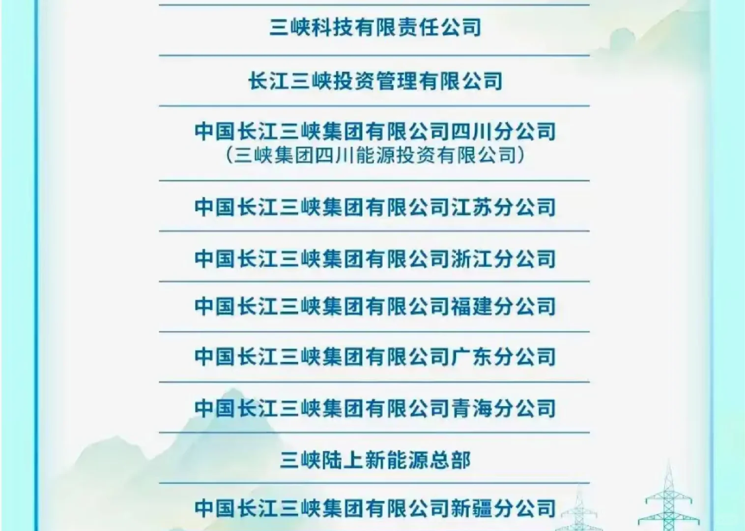 中国三峡集团招聘????