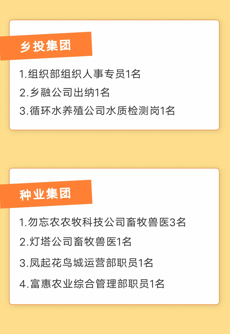 农学有岗 ｜国企｜浙江省农村发展集团