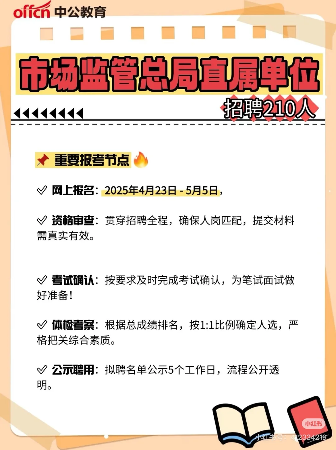 ?市场监管总局直属单位招聘210人！