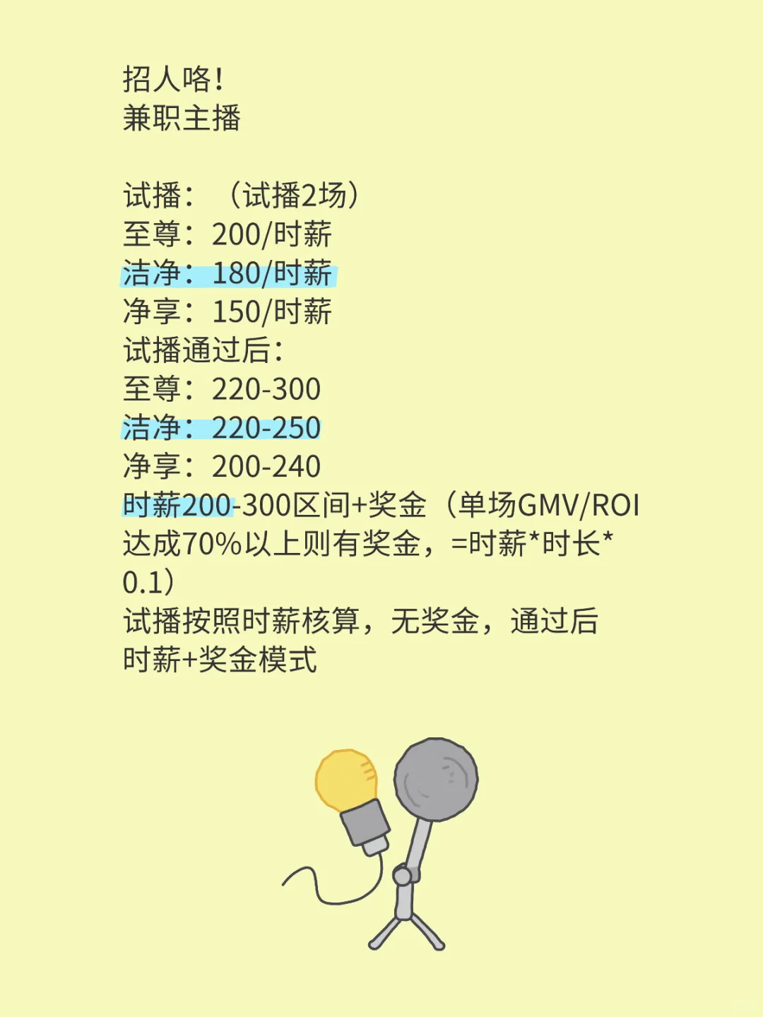 蓝月亮招兼职主播