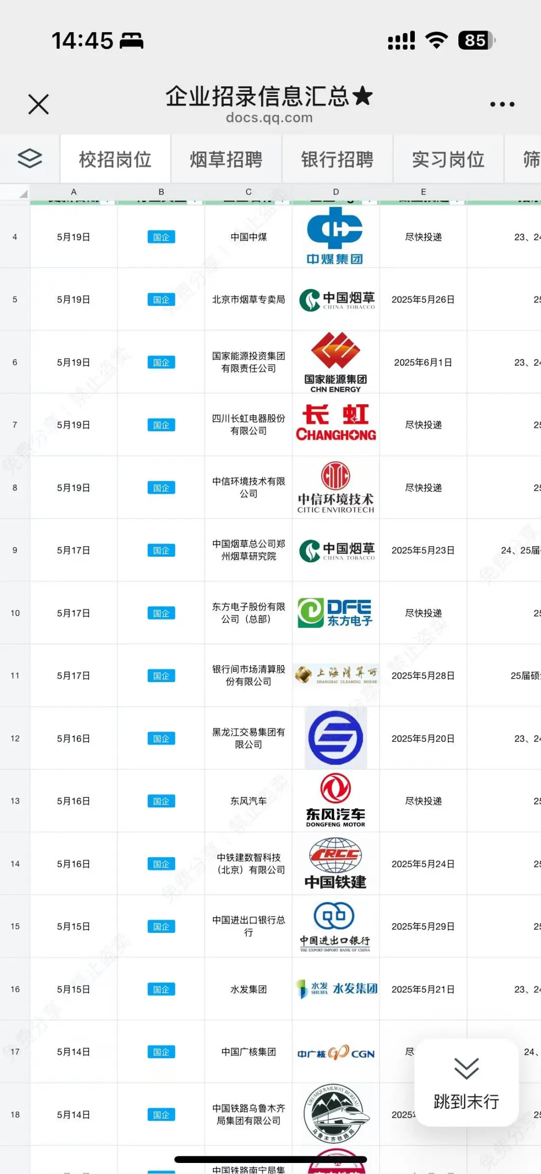 国家能源集团捞人啦!急招!速投!