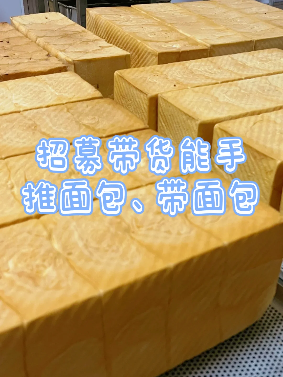 ?实力面包工厂，诚邀直播带货精英合作啦