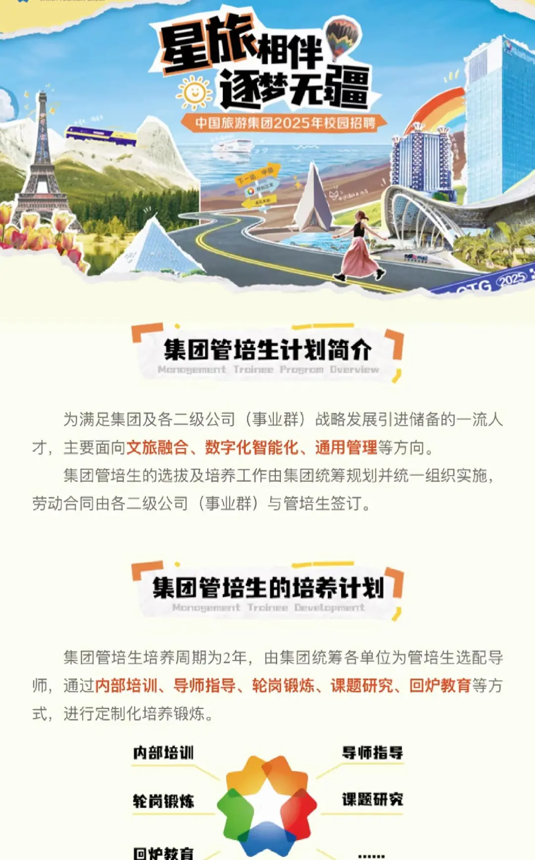 中国旅游集团有限公司春招启动!投就中!