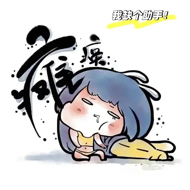 我想要个助手,脾气好有耐心的妹子