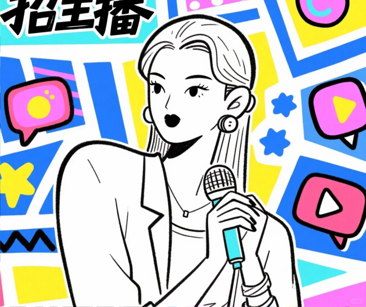 ?【社恐狂喜!不露脸直播招募啦】