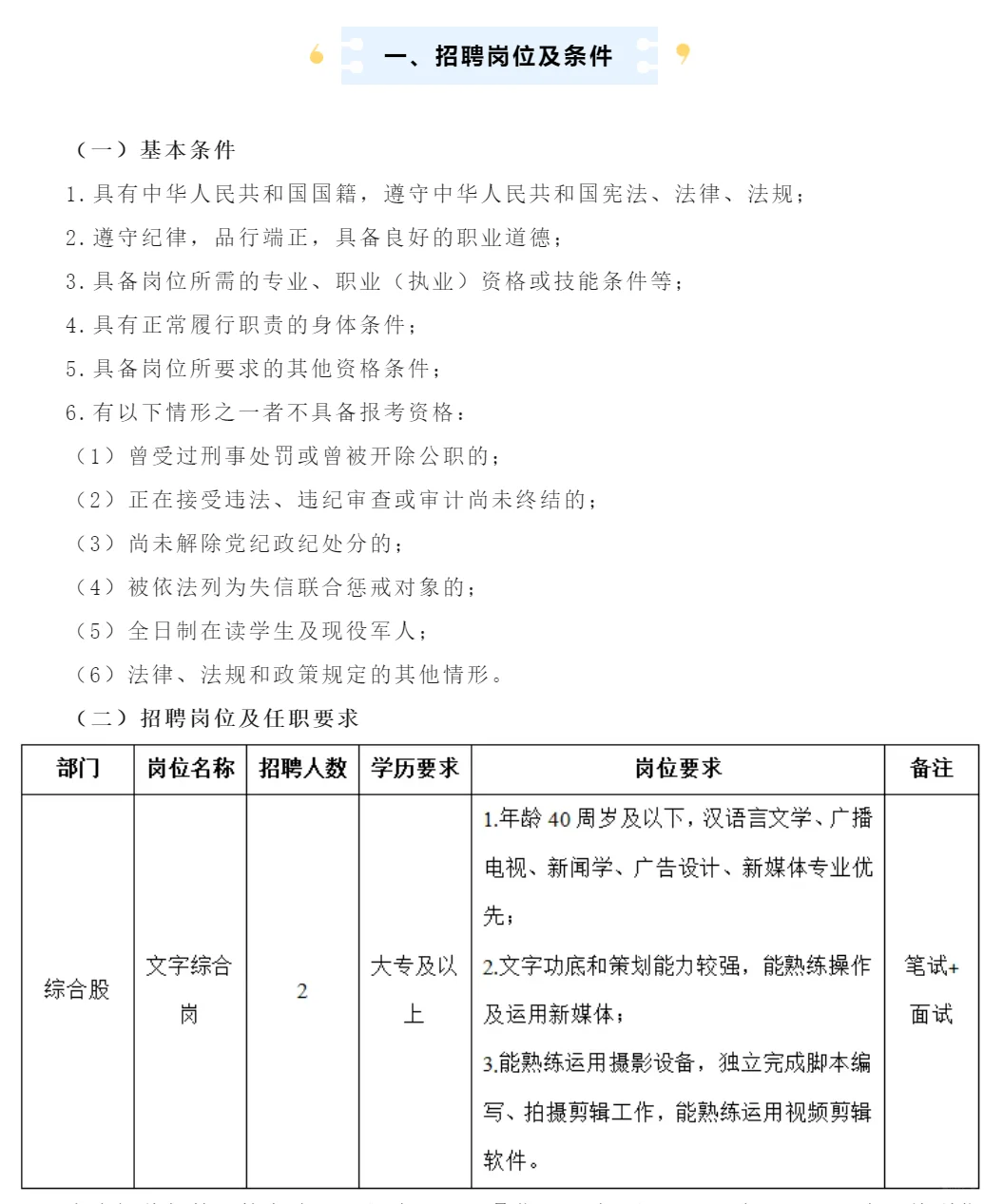 【公开招聘】2025年吉安县林业局面向社会公开