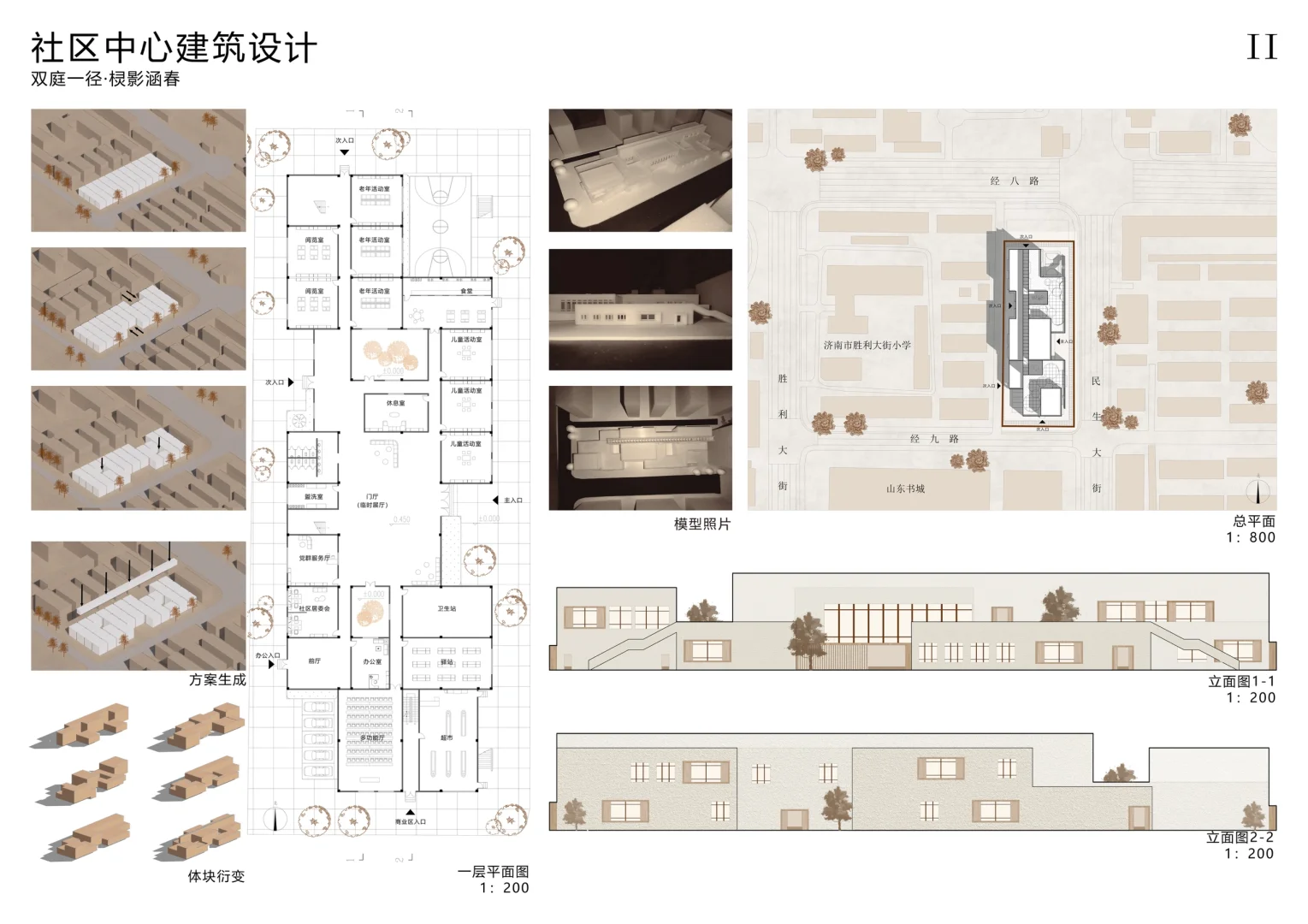 社区中心建筑设计