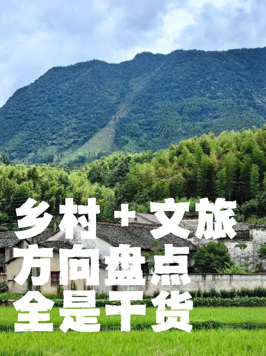 乡村文旅例子,全是干货!