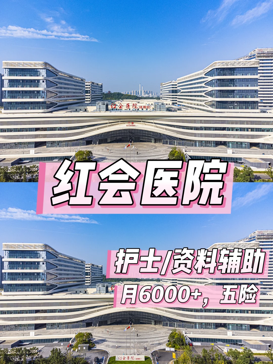 红会医院护士/资料辅助，有来的嘛！