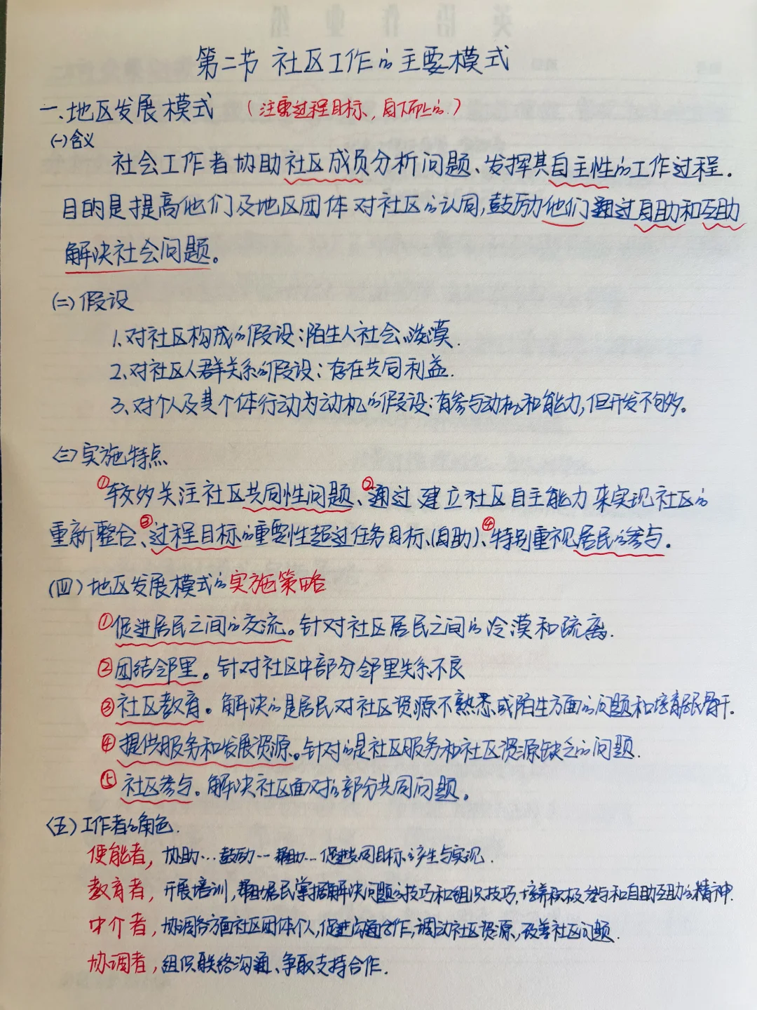 社会工作者 中级综合能力 第七章 笔记
