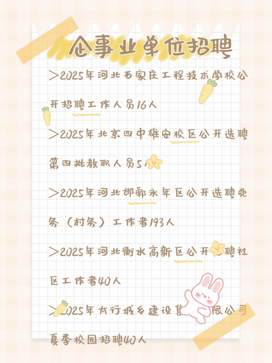 各种企事业单位汇总