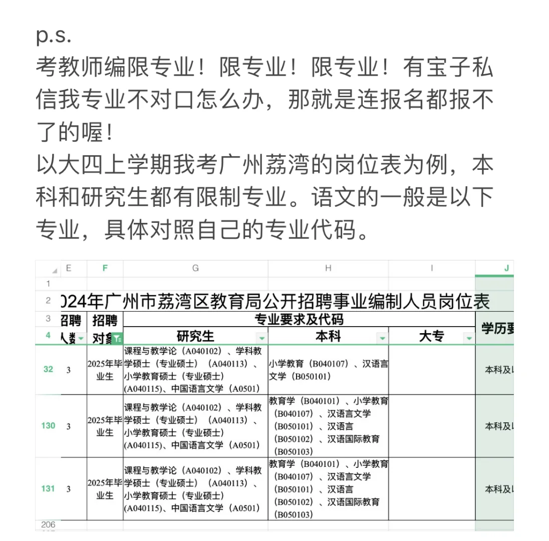 二本生上岸广州教师编 笔试篇