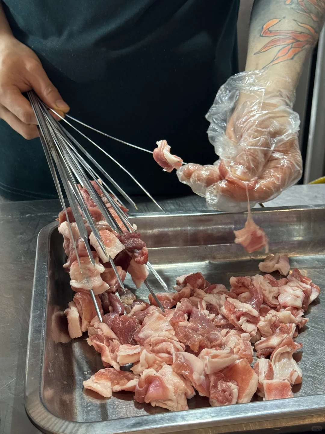 是不是好肉和鲜肉，撒点盐就知道了～
