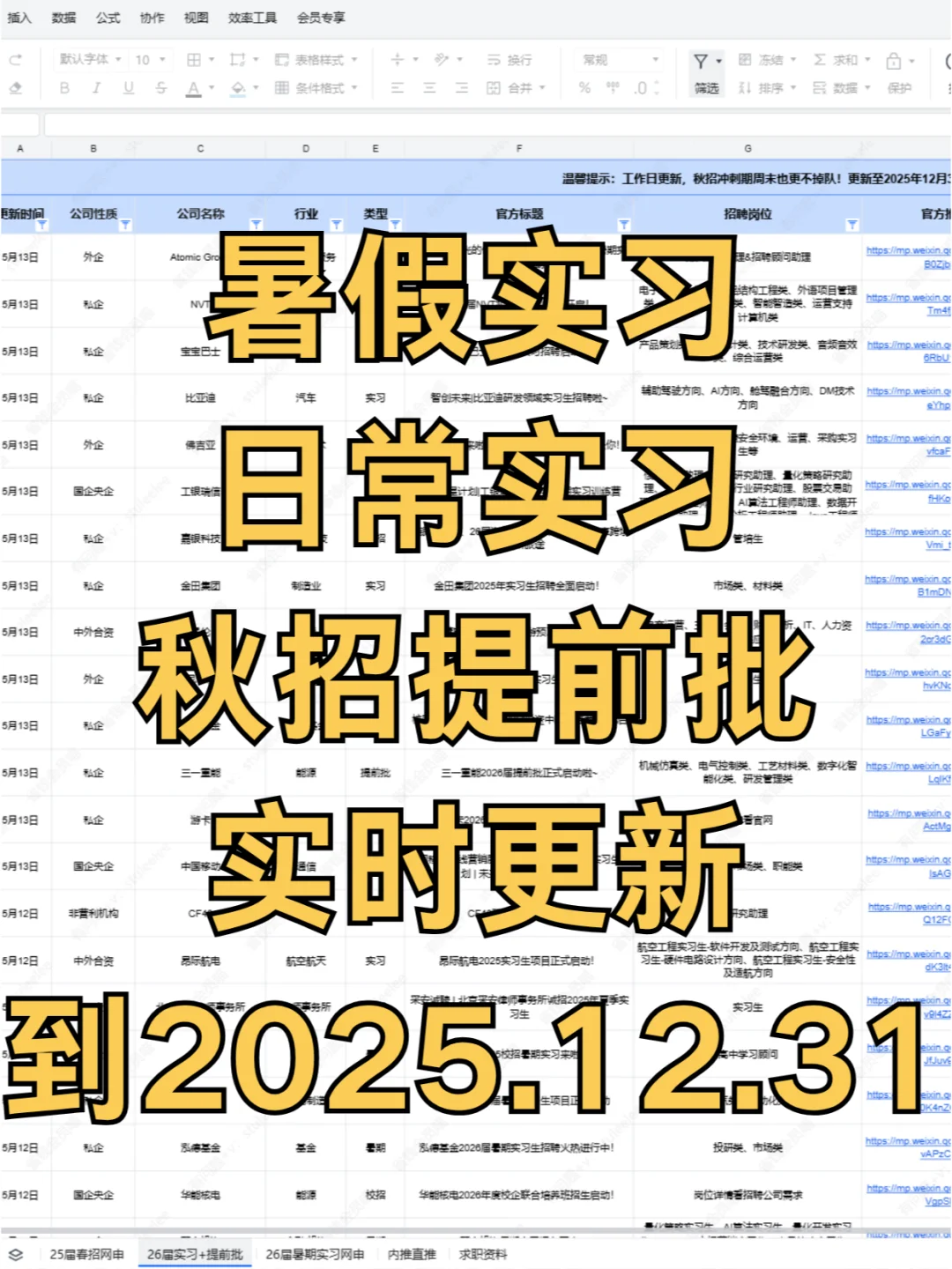 应届生冷门但好进的外企-江苏篇