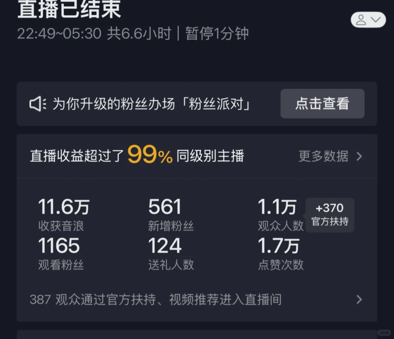 直播第二十六天，赚了11w