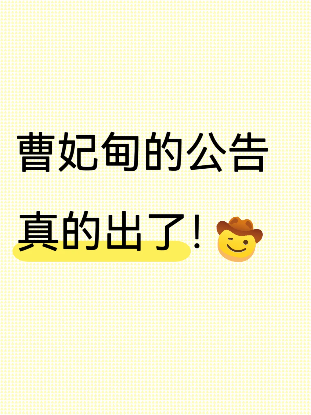 曹妃甸公告已出!