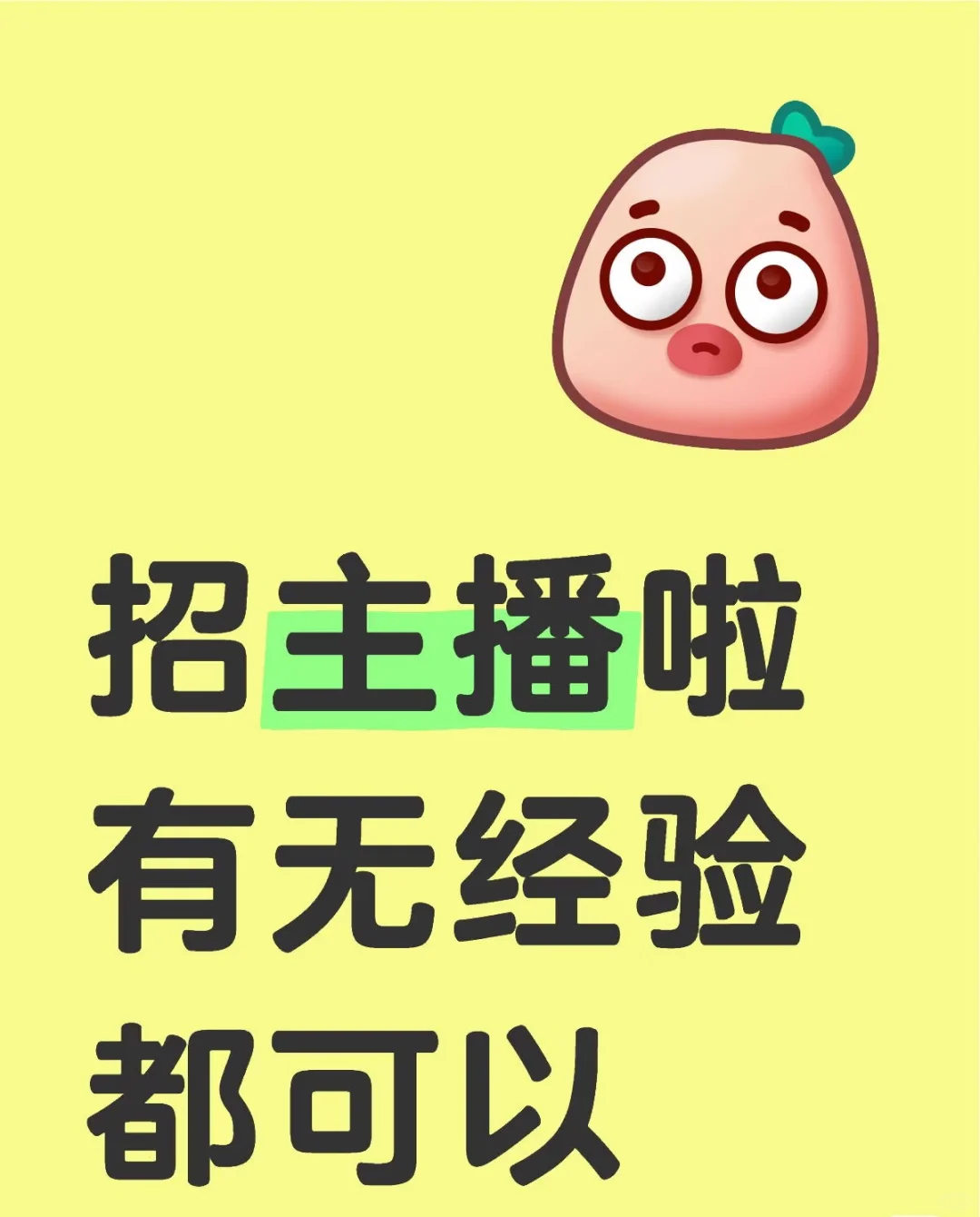 招主播 招团播