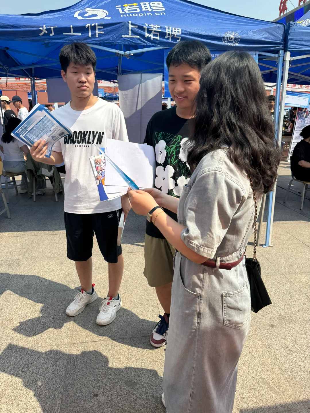 校园招聘会体验➕1???
