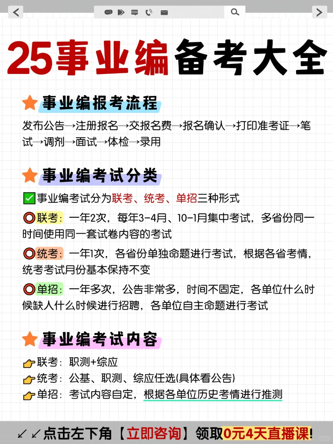 现在起步不晚!事业编高效备考指南来了!