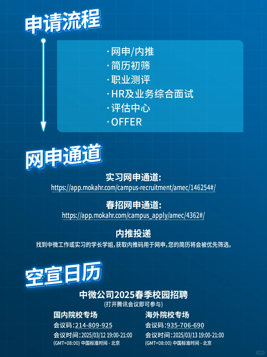 中微公司2025届春招&2026届实习生招聘启动