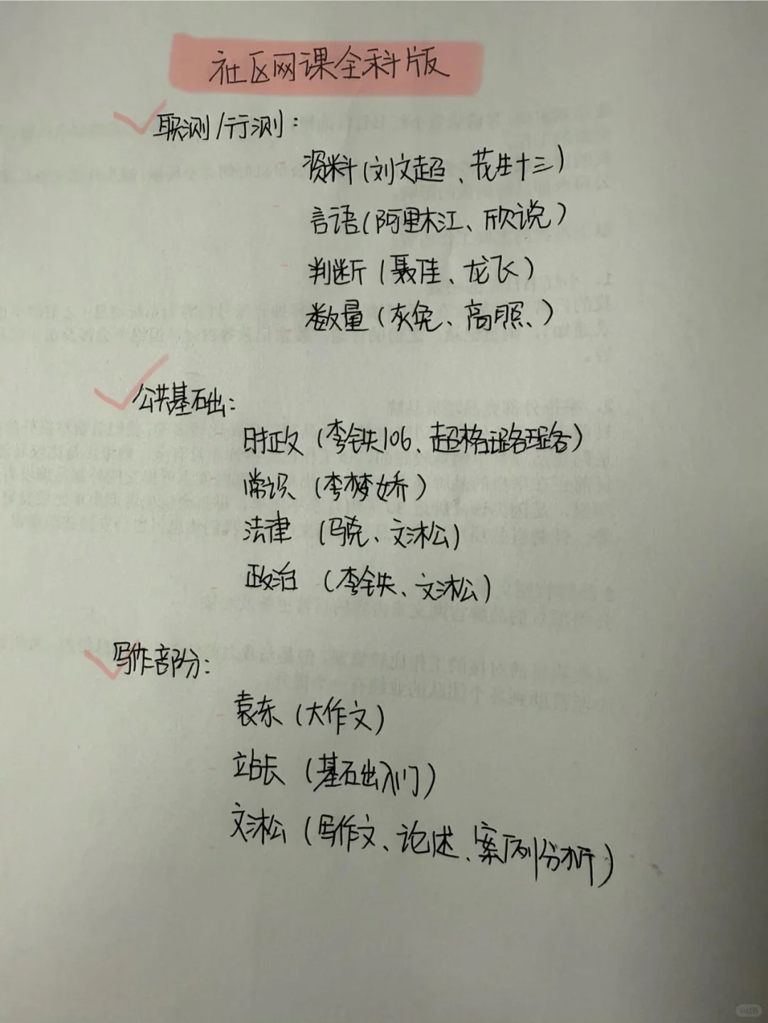 社区网课全科版